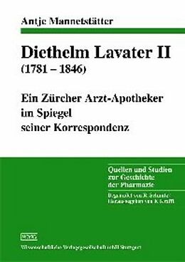 Kartonierter Einband Diethelm Lavater II (1781-1846) von Antje Mannetstätter