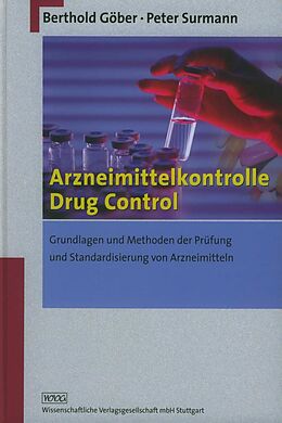 Fester Einband Arzneimittelkontrolle - Drug Control von 