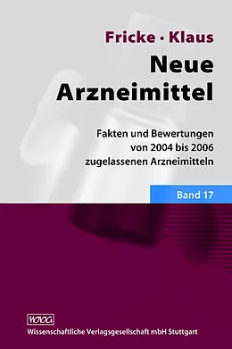 E-Book (pdf) Neue Arzneimittel Band 17 von Uwe Fricke, Wolfgang Klaus