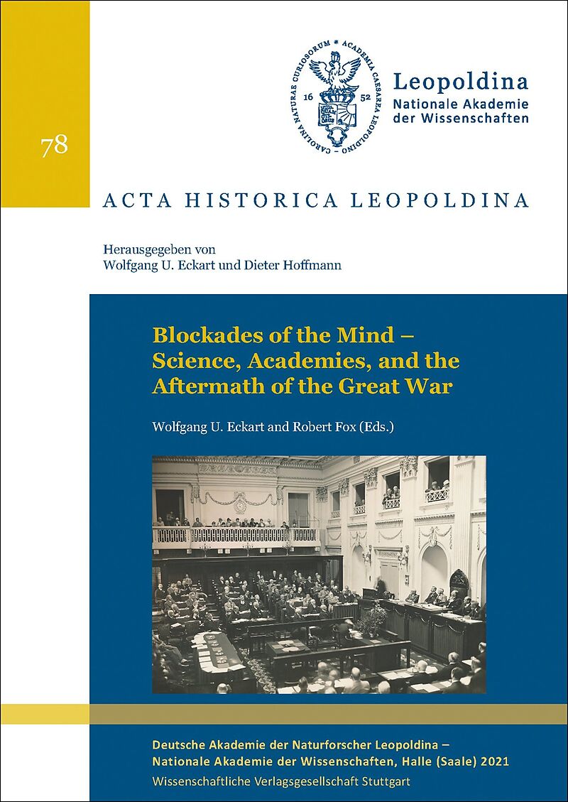 Blockades of the Mind  Science, Academies, and the Aftermath of the Great War