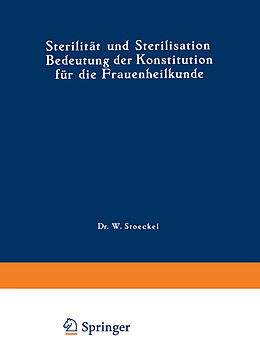 Kartonierter Einband Sterilität und Sterilisation von F. Engelmann, A. Mayer