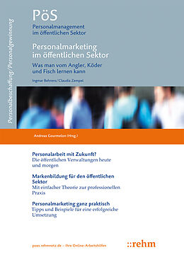 Kartonierter Einband Personalmarketing im öffentlichen Sektor von Ingmar Behrens, Claudia Zempel