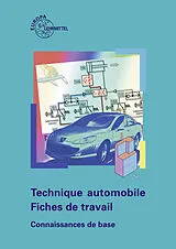 Buch Technique automobile Fiches de travail, Connaissances de base von Wolfram Pichler, Wolfgang J. Saier, Rolf Gscheidle