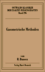 Kartonierter Einband Gasometrische Methoden (Bunsen) von Robert Bunsen