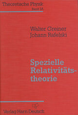 Fester Einband Spezielle Relativitätstheorie von Walter Greiner