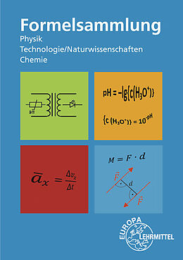 Kartonierter Einband Formelsammlung Physik, Technologie/Naturwissenschaften, Chemie von 