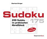 Kartonierter Einband Sudoku Block 175 von Eberhard Krüger
