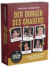 Kartonierter Einband Der Burger des Grauens. Krimidinner-Rollenspiel und Kochbuch. Für 6 Spieler ab 12 Jahren. von Christina Pannhausen