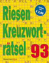 Kartonierter Einband Riesen-Kreuzworträtsel 93 von Eberhard Krüger