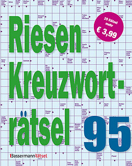 Kartonierter Einband Riesen-Kreuzworträtsel 95 von Eberhard Krüger
