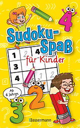 Kartonierter Einband Sudoku-Spaß für Kinder. In drei Schwierigkeitsgraden. Ab 6 Jahren von Ivy Finnegan