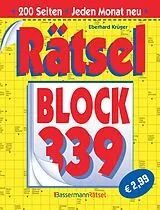 Kartonierter Einband Rätselblock 339 von Eberhard Krüger