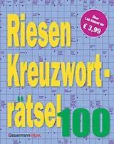 Kartonierter Einband Riesen-Kreuzworträtsel 100 von Eberhard Krüger