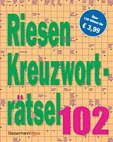 Kartonierter Einband Riesen-Kreuzworträtsel 102 von Eberhard Krüger