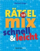 Kartonierter Einband Der große Rätselmix - schnell und leicht 10 von Eberhard Krüger