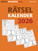 Kalender Rätselkalender 2026. Der beliebte Abreißkalender für alle Rätselfreunde von Eberhard Krüger