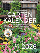 Kalender Gartenkalender 2026 von Joachim Mayer