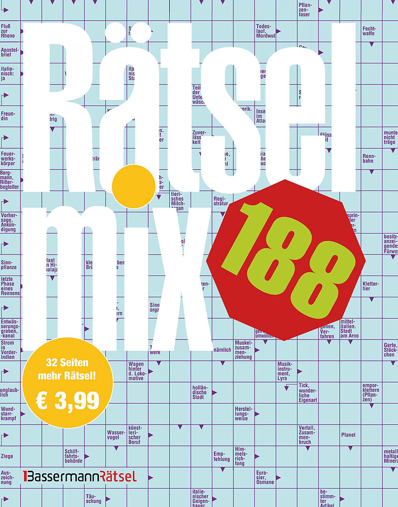 Rätselmix 188 (5 Exemplare à 3,99 )