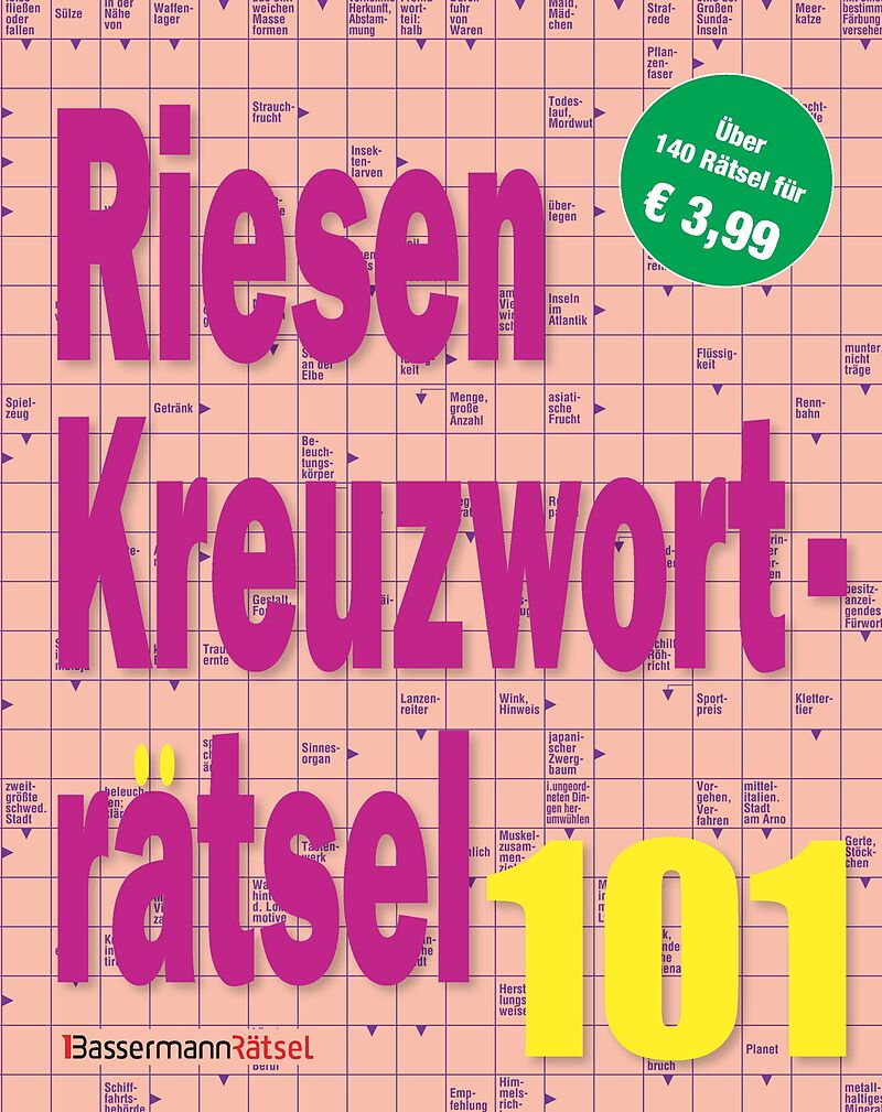 Riesen-Kreuzworträtsel 101 (5 Exemplare à 3,99 )