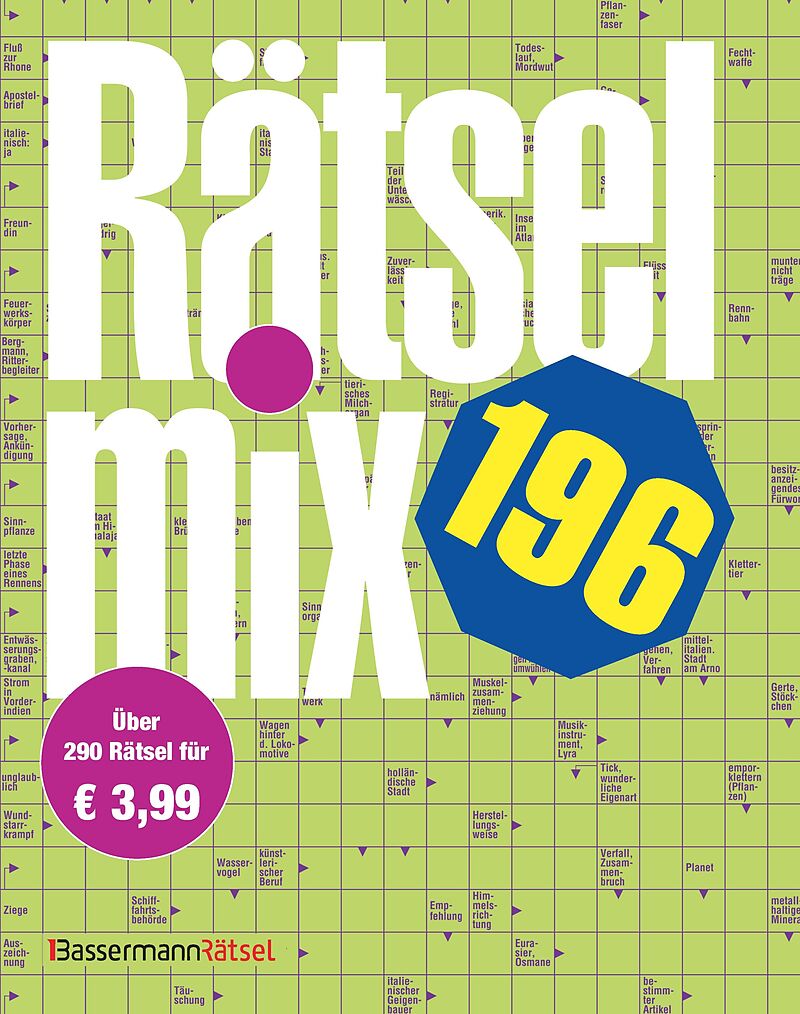 Rätselmix 196 (5 Exemplare à 3,99 )