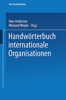 Kartonierter Einband Handwörterbuch Internationale Organisationen von 