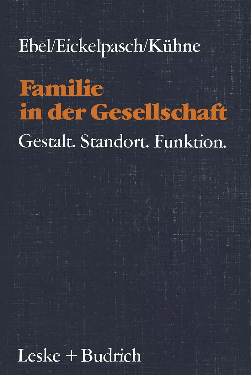 Familie in der Gesellschaft