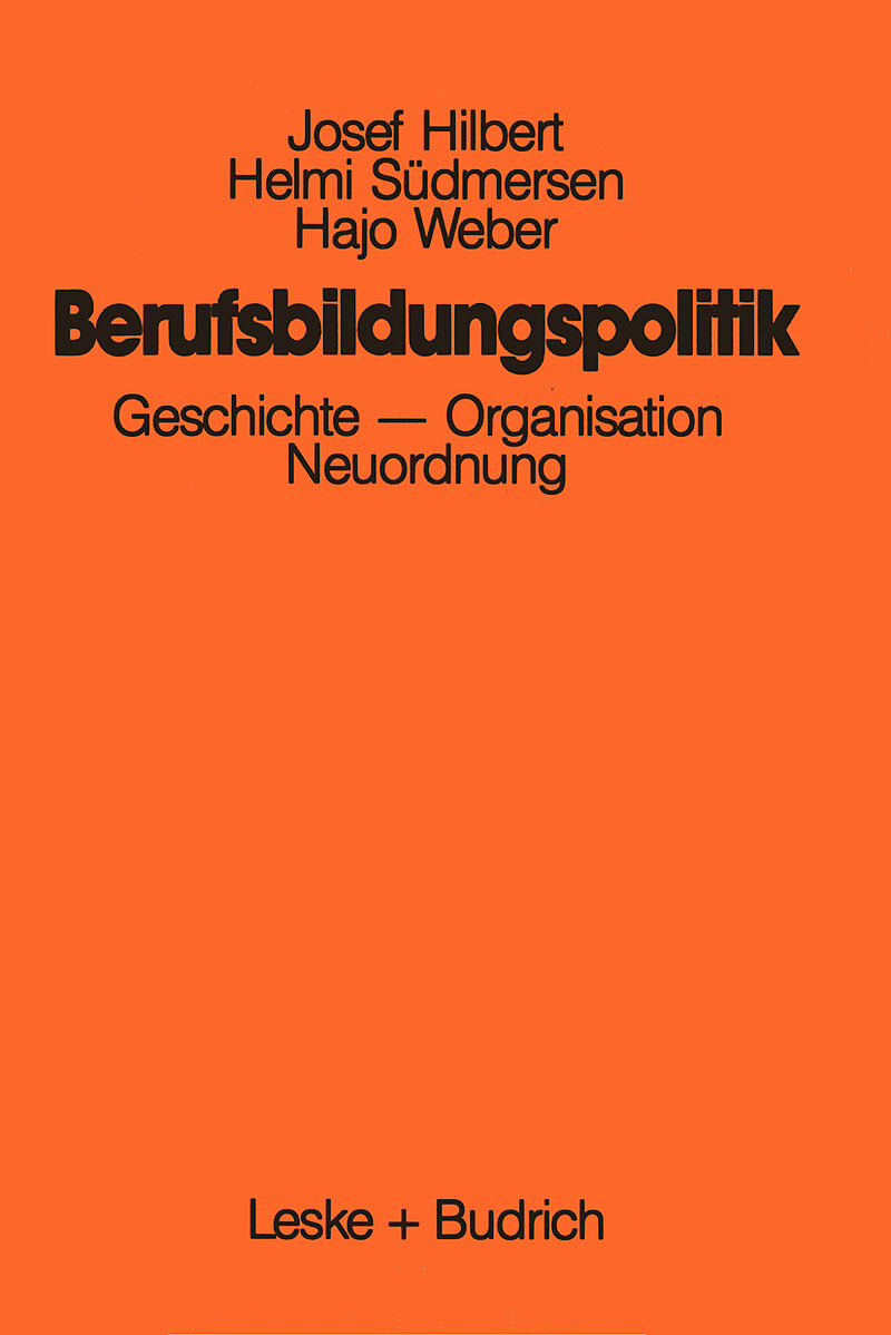 Berufsbildungspolitik