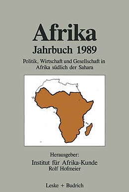 Kartonierter Einband Afrika Jahrbuch 1989 von 