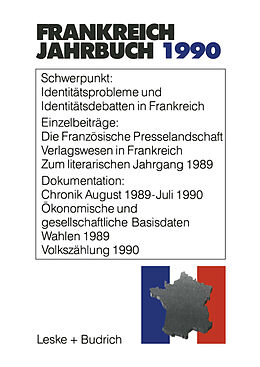 Kartonierter Einband Frankreich-Jahrbuch 1990 von Lothar Albertin, Marieluise Christadler, Gerhard Kiersch