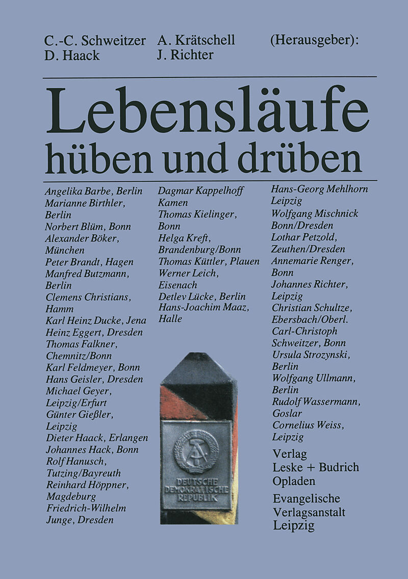 Lebensläufe  hüben und drüben
