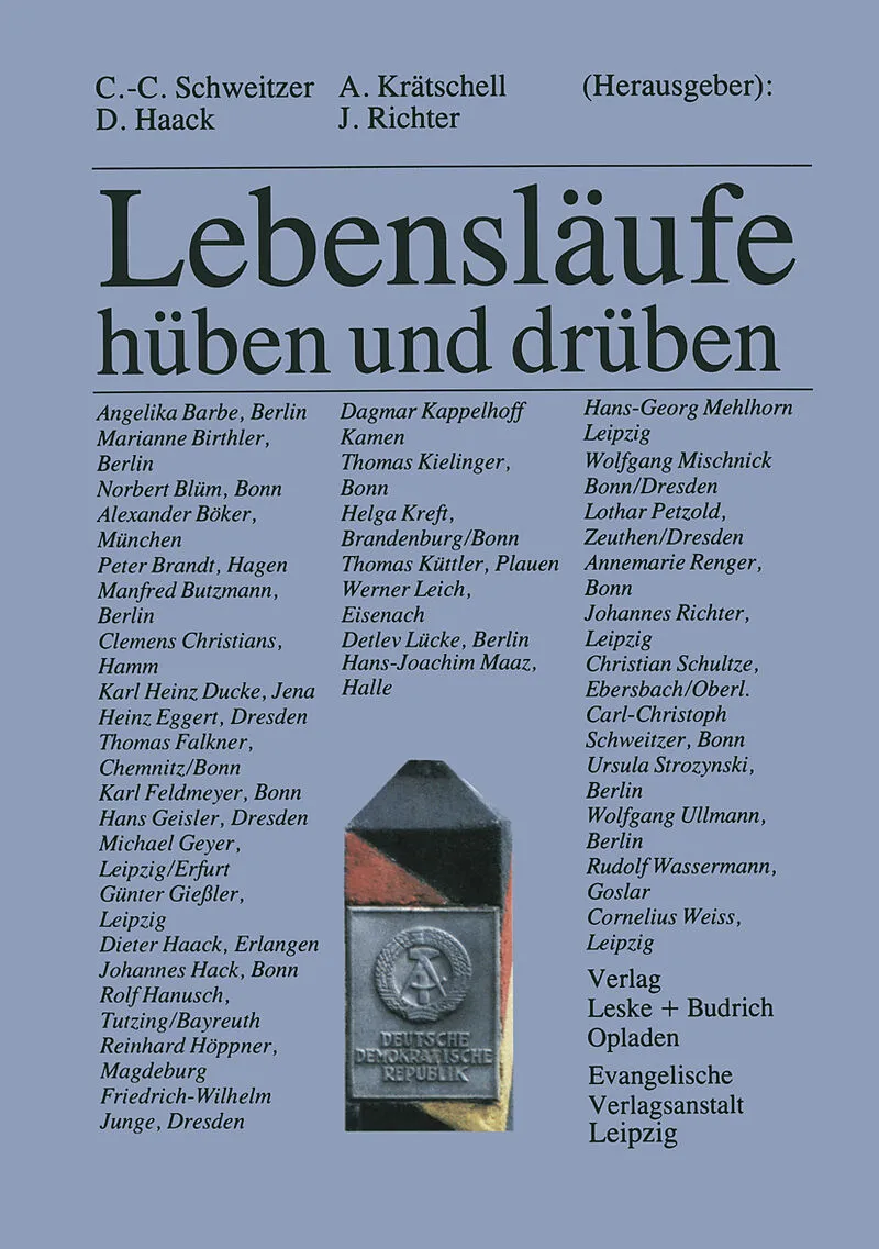 Lebensläufe  hüben und drüben