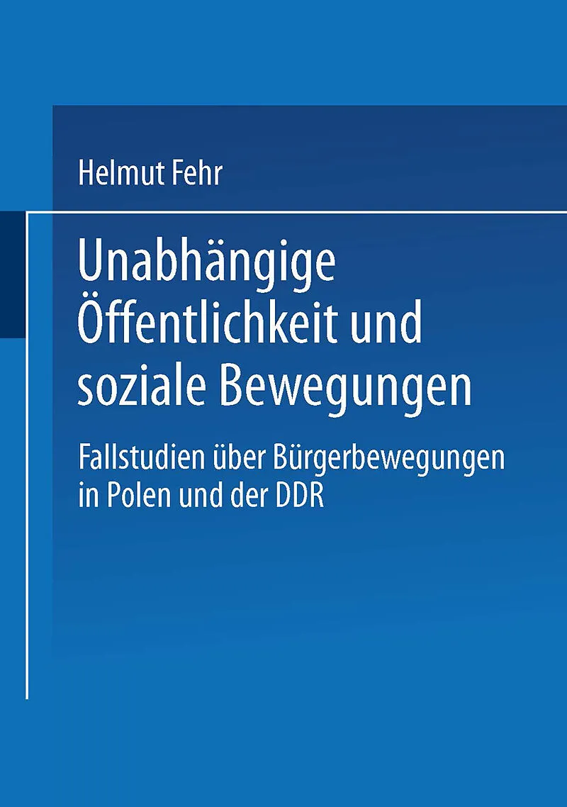 Unabhängige Öffentlichkeit und soziale Bewegungen