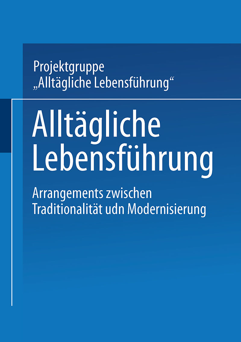 Alltägliche Lebensführung