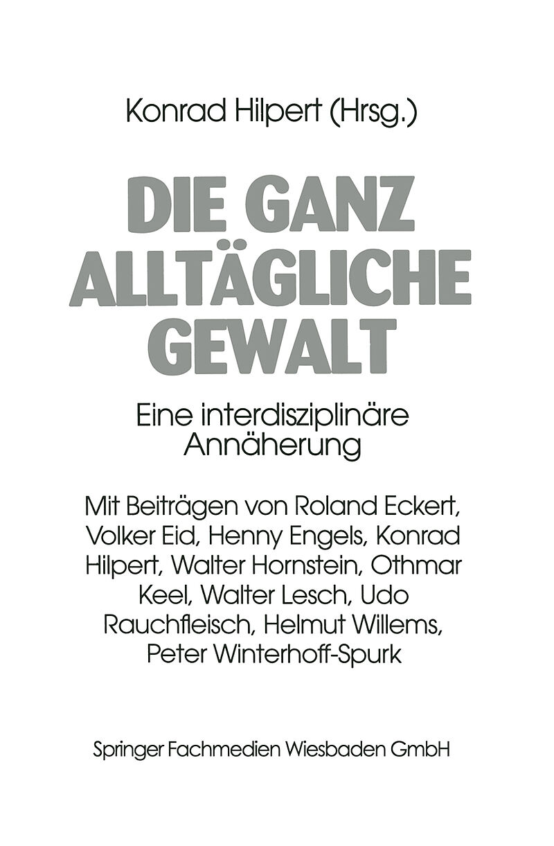 Die ganz alltägliche Gewalt