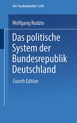 Kartonierter Einband Das politische System der Bundesrepublik Deutschland von Wolfgang Rudzio