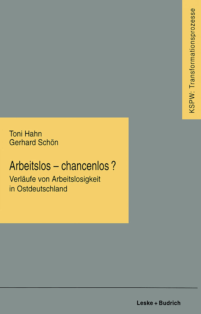 Arbeitslos  chancenlos?
