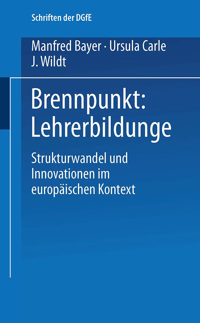 Brennpunkt: Lehrerbildung