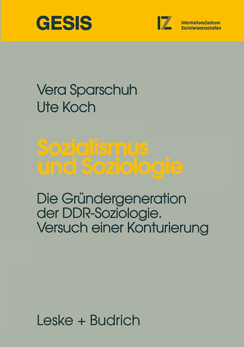 Sozialismus und Soziologie