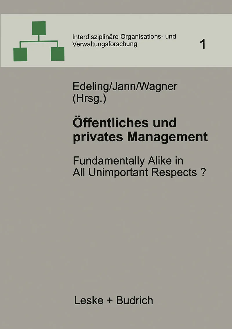 Öffentliches und privates Management