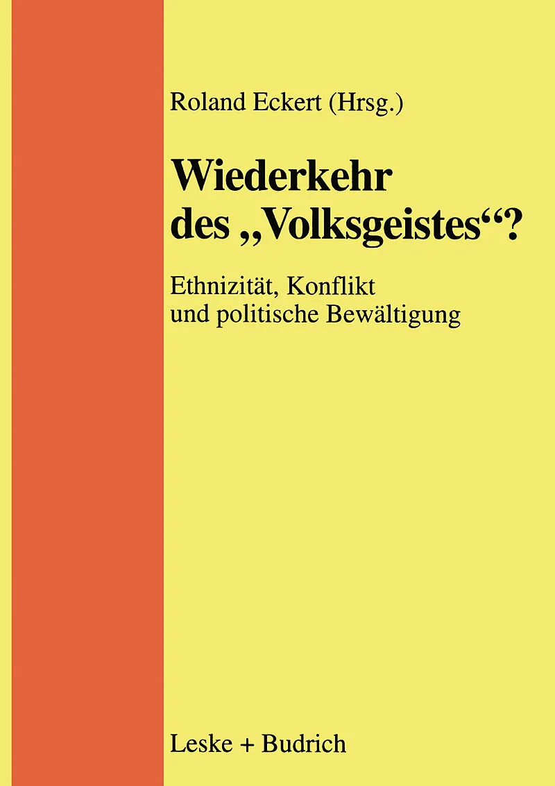 Wiederkehr des Volksgeistes?