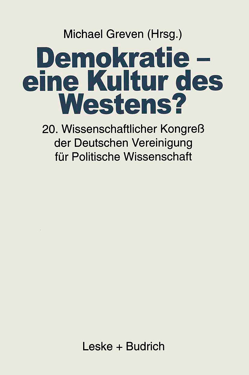 Demokratie  eine Kultur des Westens?