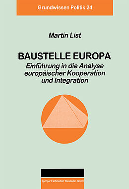 Kartonierter Einband Baustelle Europa von Martin List