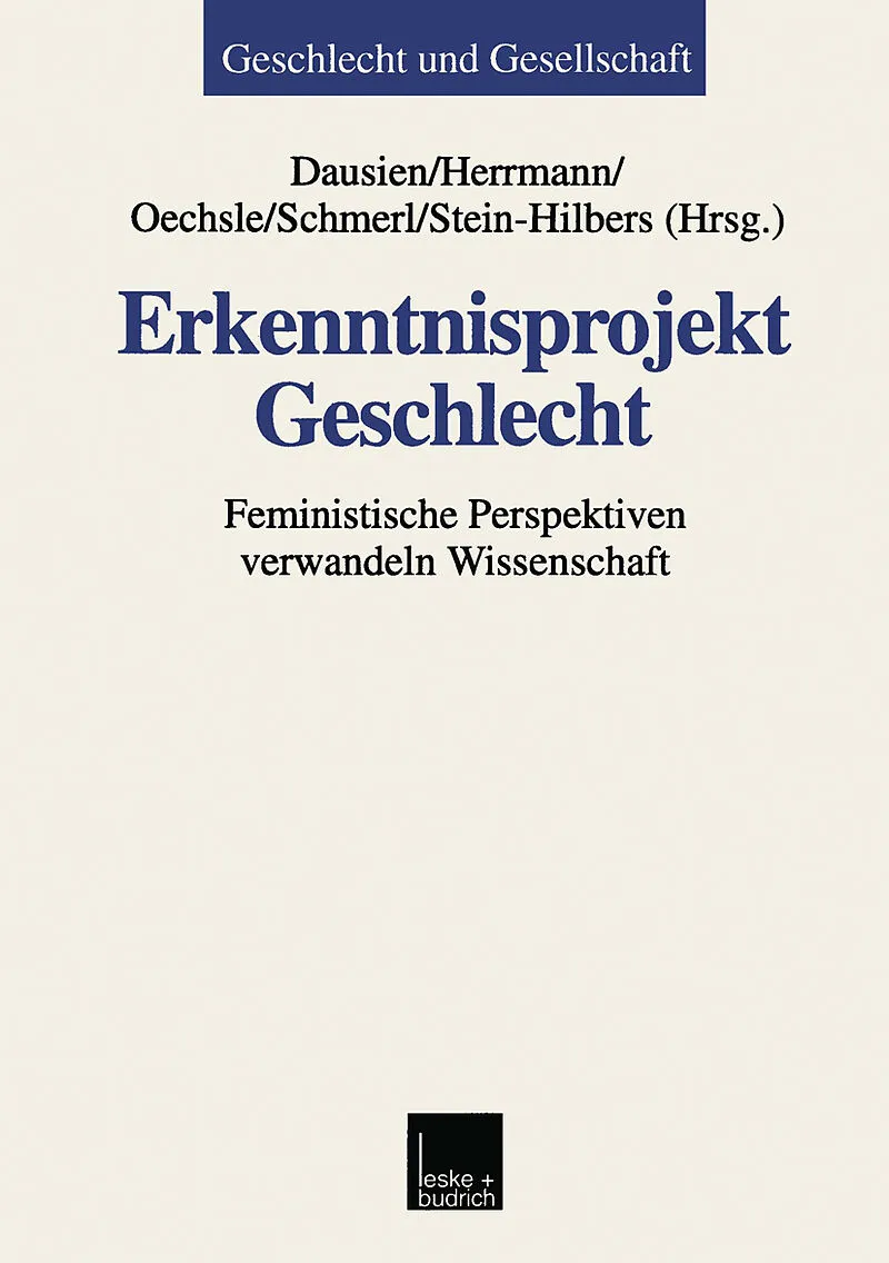 Erkenntnisprojekt Geschlecht