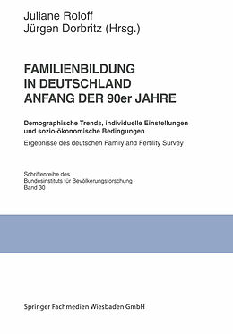 Kartonierter Einband Familienbildung in Deutschland Anfang der 90er Jahre von 