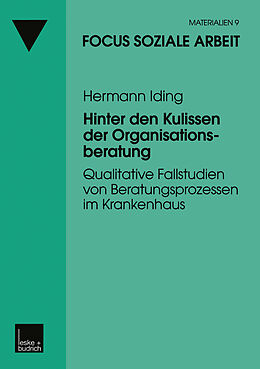 Kartonierter Einband Hinter den Kulissen der Organisationsberatung von Hermann Iding