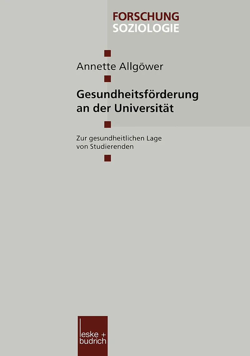 Gesundheitsförderung an der Universität