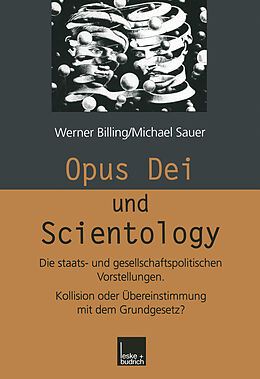 Kartonierter Einband Opus Dei und Scientology von Werner Billing