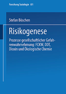 Kartonierter Einband Risikogenese von Stefan Böschen