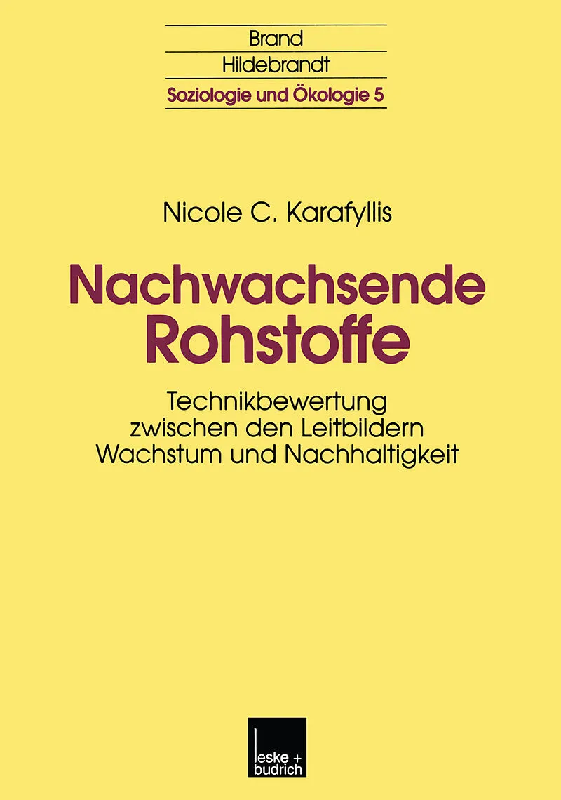 Nachwachsende Rohstoffe