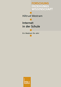 Kartonierter Einband Internet in der Schule von Hiltrud Westram